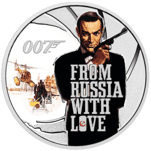 2024 James Bond – Sean Connery 7-coin Silver Proof Coin Set - Image 7