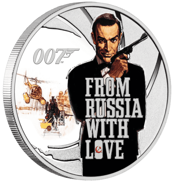 2024 James Bond – Sean Connery 7-coin Silver Proof Coin Set - Image 6