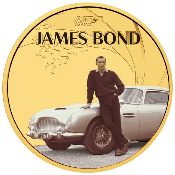 2024 James Bond – Sean Connery 7-coin Silver Proof Coin Set - Image 3