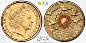 MS67 2015 $2 Flanders Fields Remembrance Day Coin