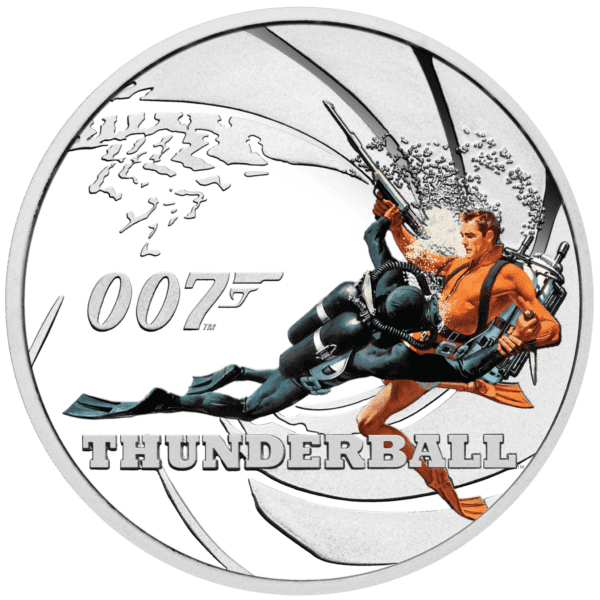 2024 James Bond – Sean Connery 7-coin Silver Proof Coin Set - Image 11