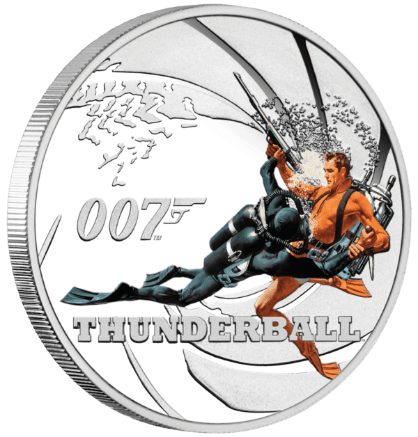 2024 James Bond – Sean Connery 7-coin Silver Proof Coin Set - Image 10