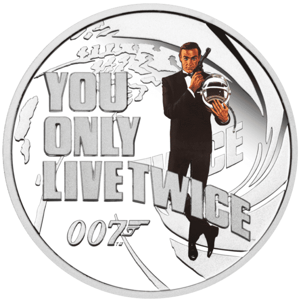 2024 James Bond – Sean Connery 7-coin Silver Proof Coin Set - Image 13