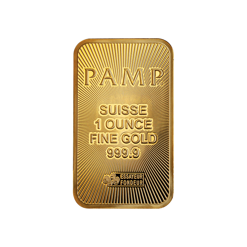 PAMP Suisse 1oz Gold bar