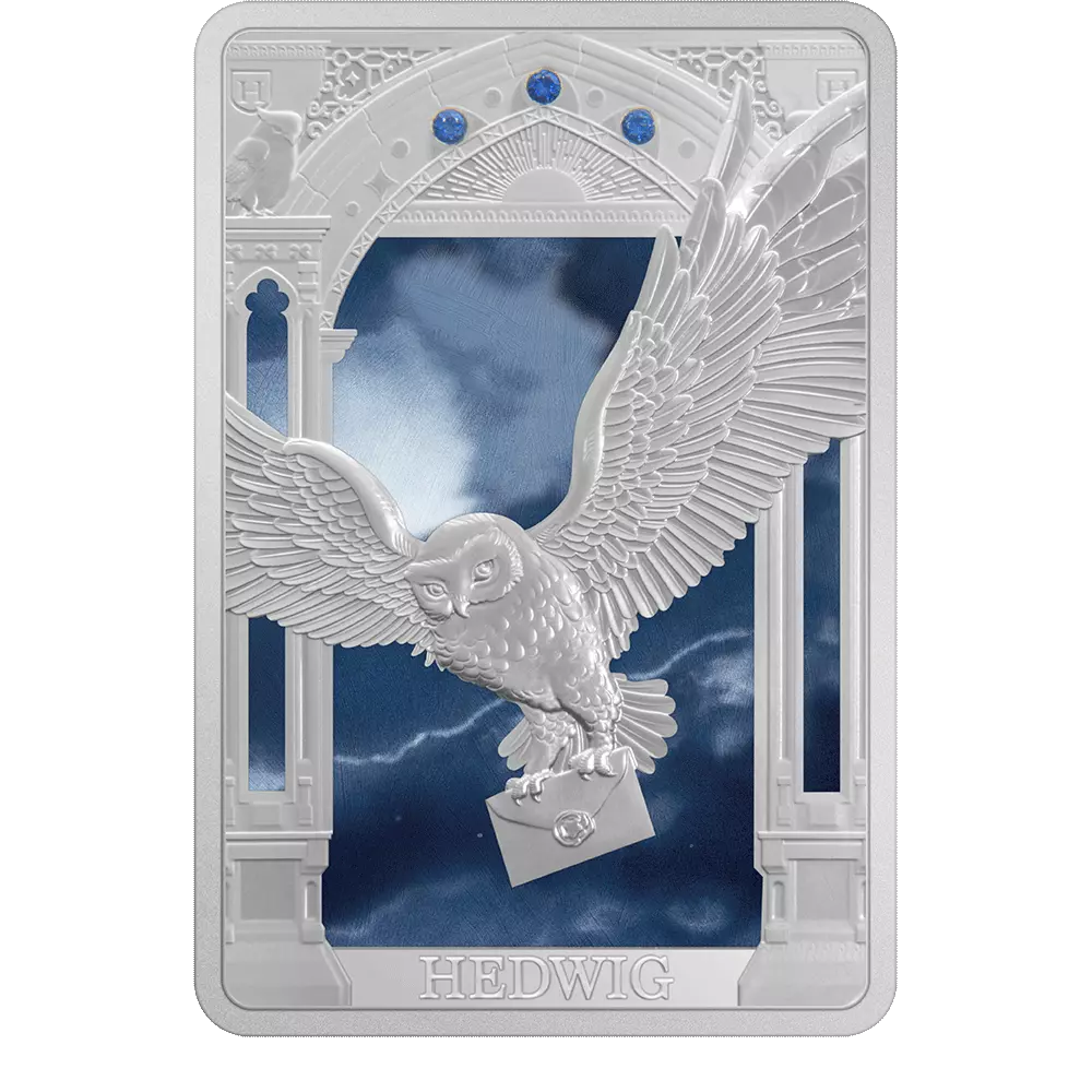 2023 $2 Harry Potter Magical Creatures - Hedwig 1oz Silver Proof Coin
