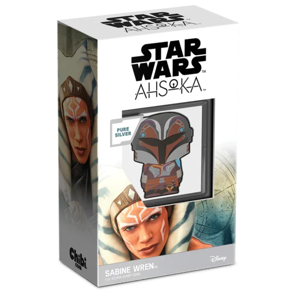 2023 $2 Sabine Wren – Star Wars Ahsoka Series 1oz Silver Proof Chibi® Coin