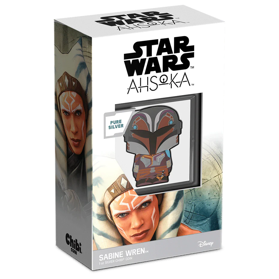 2023 $2 Sabine Wren – Star Wars Ahsoka Series 1oz Silver Proof Chibi® Coin