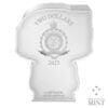 2023 $2 Star Wars Mandalorian Chibi - Bo-Katan Kryze 1oz Silver - Image 4