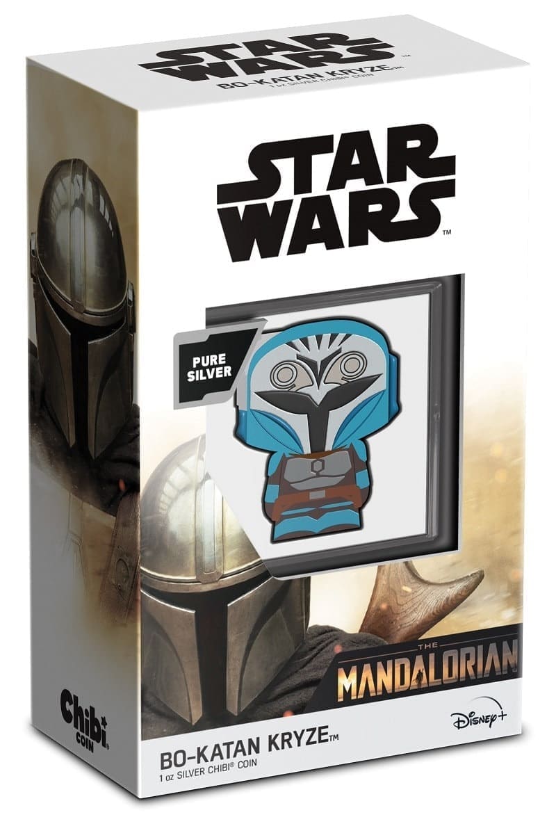 2023 $2 Star Wars Mandalorian Chibi - Bo-Katan Kryze 1oz Silver