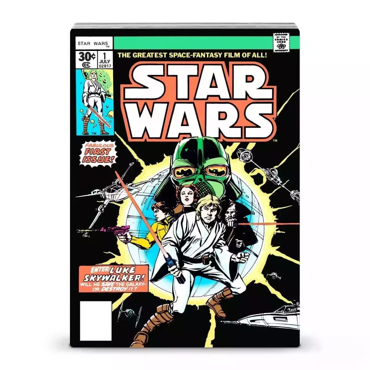 2024 Star Wars #1 Comix 1oz Silver Proof Coin - Reverse View