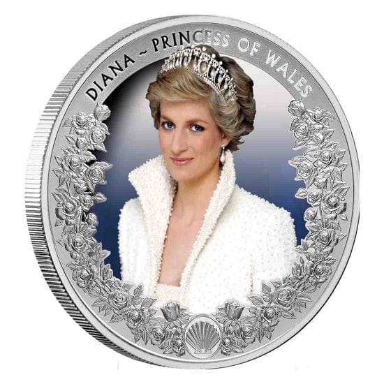 2022 $5 Diana Princess of Wales 1oz Silver Proof Coin
