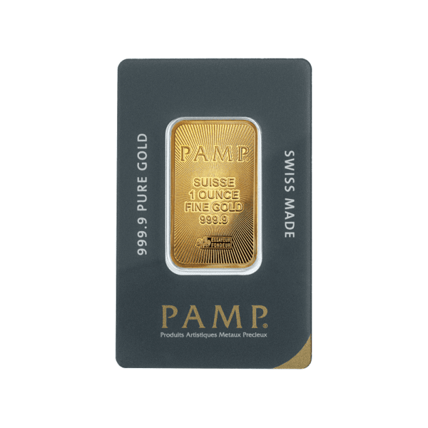 PAMP Suisse 1oz .9999 Gold Bar