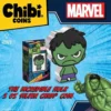 2023 $5 The Incredible Hulk - Marvel 2oz Silver Coloured Proof Mega Chibi® Coin - Image 5