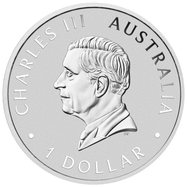 2024 $1 Australian Wedge-tailed Eagle 10th Anniversary 1oz Silver Bullion Round - Image 2