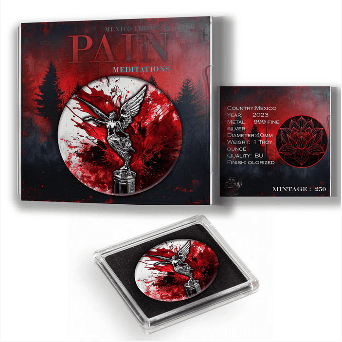 2023 Pain - Meditation Journey Series 1oz .999 Silver Libertad Coin