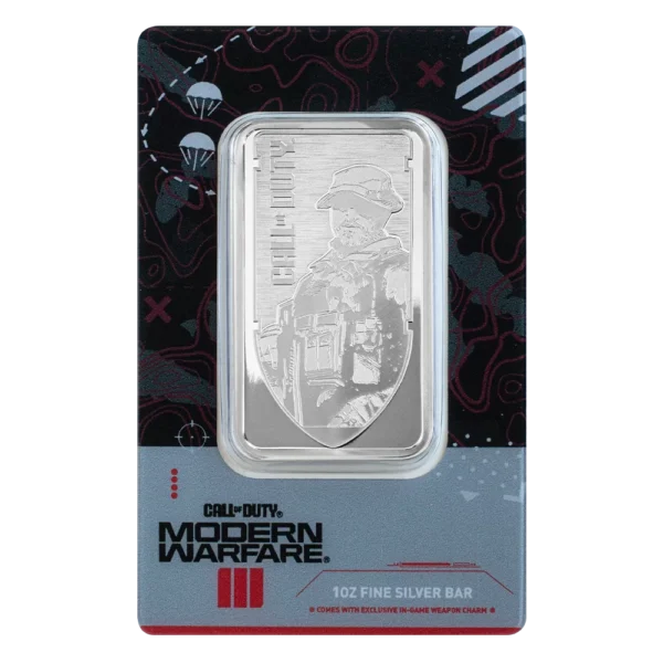 PAMP Call of Duty 1oz Silver Minted Bar - Image 2