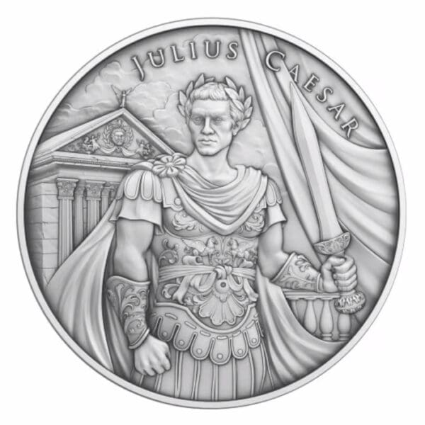 20 x 1oz Julius Caesar Legendary Warriors .999 Silver BU Rounds
