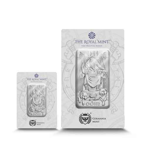 Norse Gods - Odin - 10oz Silver Minted Carded Bullion Bar - Image 5
