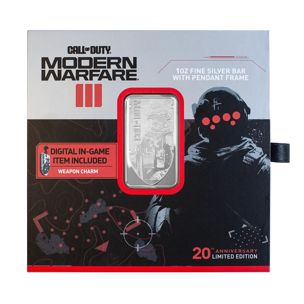 PAMP Call of Duty 1oz Silver Minted Bar