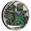 2024 $2 TMNT 40th Anniversary 2oz Silver Antiqued Coloured Coin