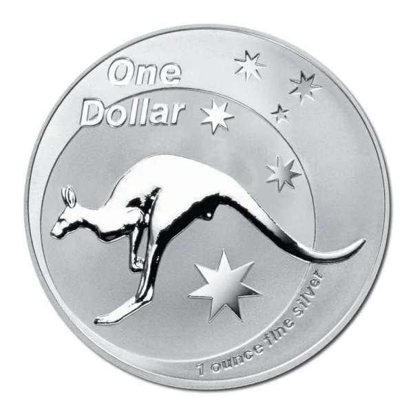 2005 $1 Kangaroo Series 1oz Silver Frosted UNC Coin - Image 2