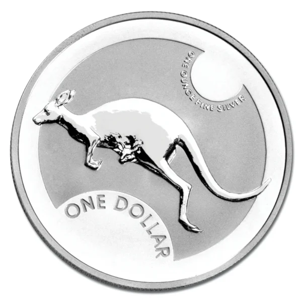 2006 $1 Kangaroo 1oz Silver UNC Frosted Coin - Image 4