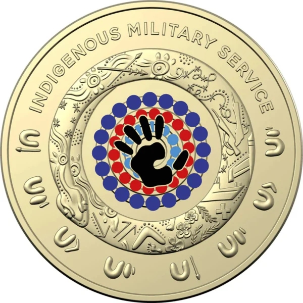 2021 $2 Lest We Forget Indigenous Military Service PNC - Image 3