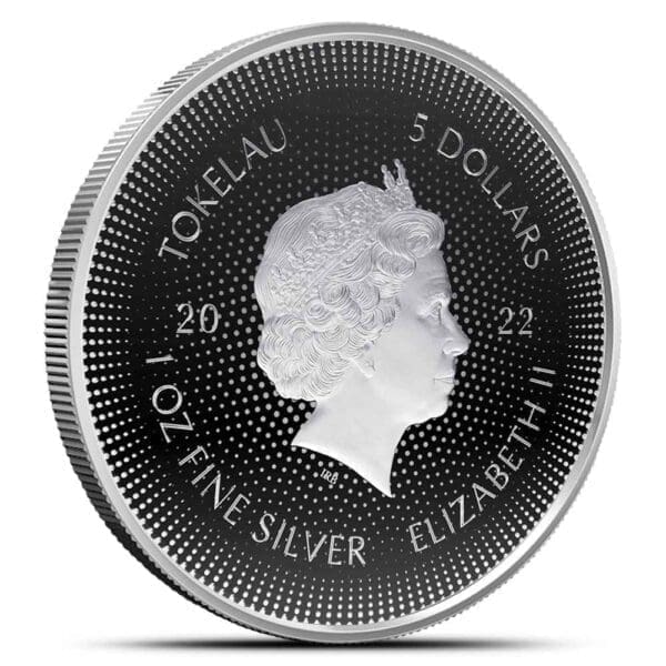 2022 $2 Marilyn Monroe Icons Of Inspiration 1oz .999 Fine Silver Prooflike Coin - Image 2