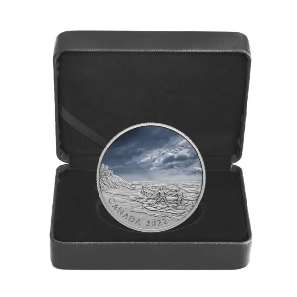 2022 $50 Canadian Ghost Ship Pure Silver Coin - Image 5