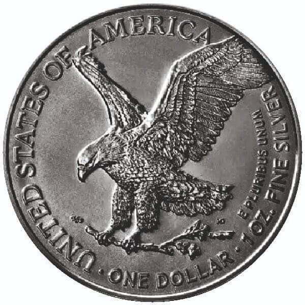 2024 Dragon of Darkness American Eagle Dragons Series 1oz Silver Colourised Coin - Image 4