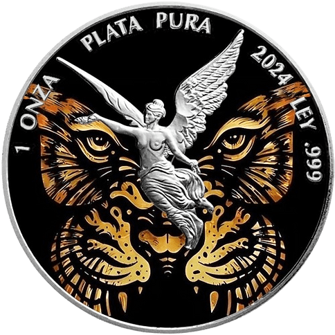 2024 Libertad Salvaje 1oz .999 Silver Coin Mexico
