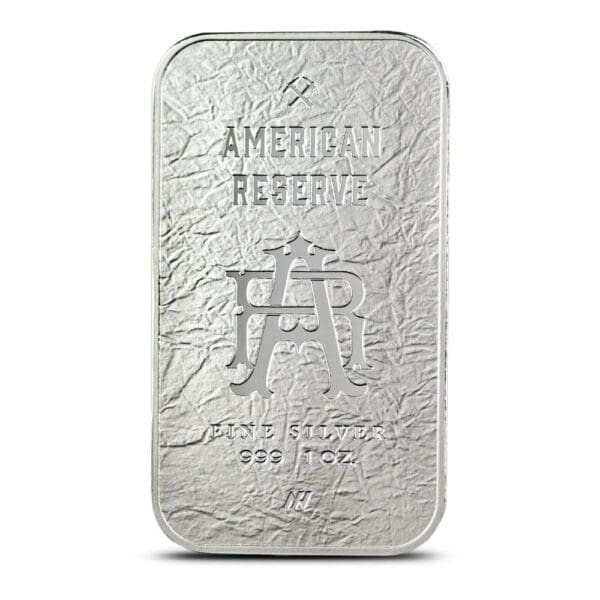 Columbia Goddess 1oz Silver American Reserve .999 Bar - Image 3