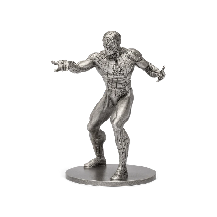 Spider-Man - Marvel 150g Silver Miniature Action Figurine