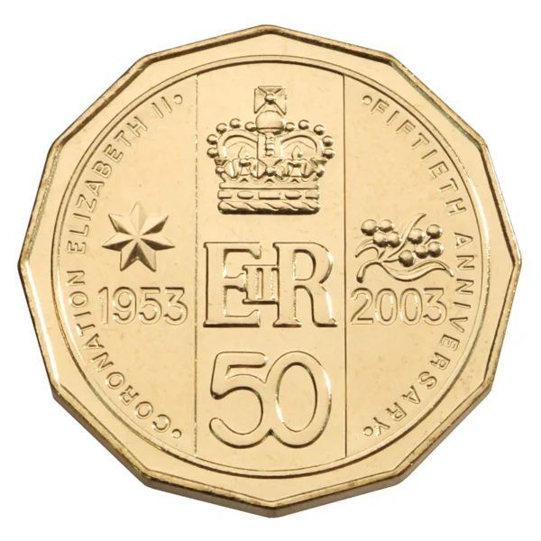 2003 50c Golden Jubilee Standard Issue PNC - Image 2