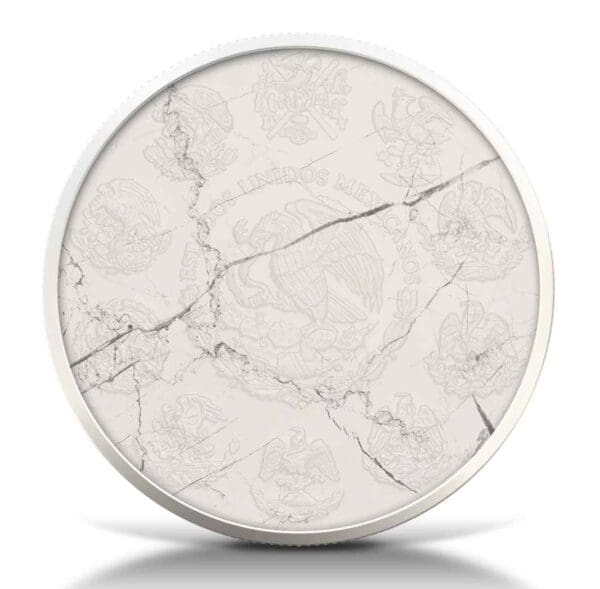 2024 White Marble Edition 1oz Silver Libertad Coloured Coin - Image 2