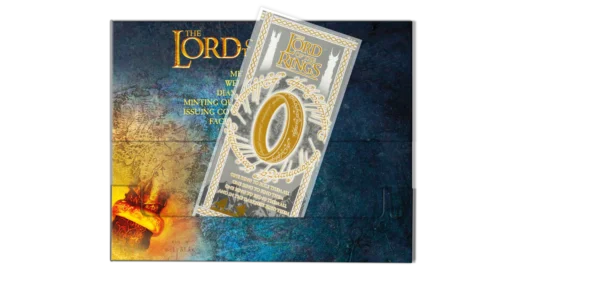 Lord of the Rings $1 3g Silver Note