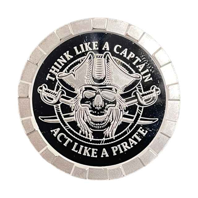 Pirate Stacker .999 Fine 1oz Silver Prooflike Coin