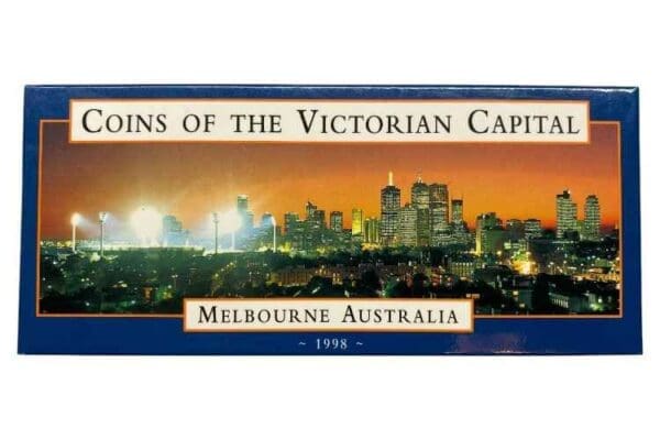 1998 $10 Coins of the Victorian Capital Melbourne Two Fine Silver Coin Set - Image 4