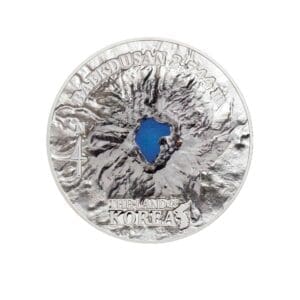 2019 $25 Baekdusan The Land of Korea 5oz Silver Proof Coin
