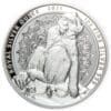 2021 £2 The Barbary Macaque 1oz Silver BU Gibraltar Coin