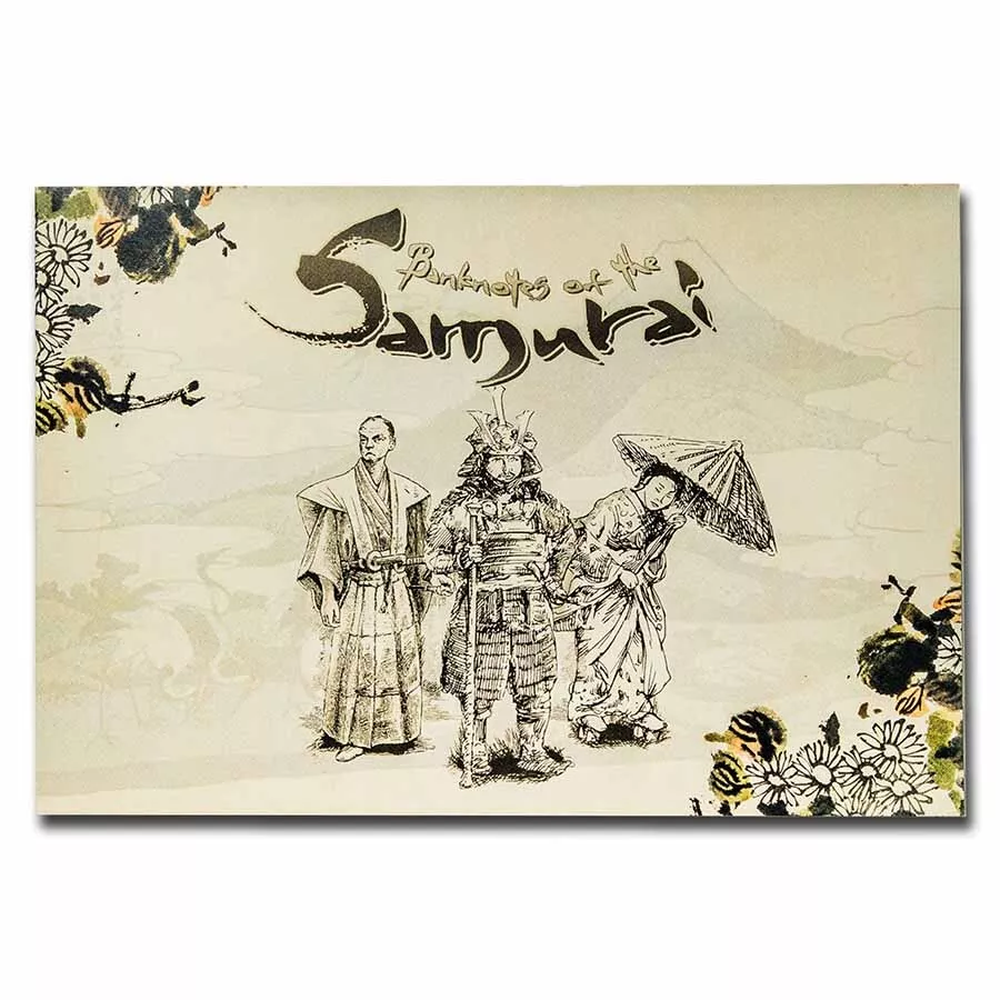 Japan Money of the Samurai 3 Banknote Presentation Set
