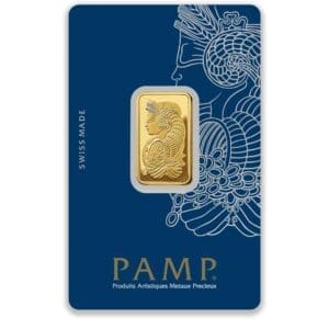PAMP Suisse 10g Lady Fortuna Gold Bar