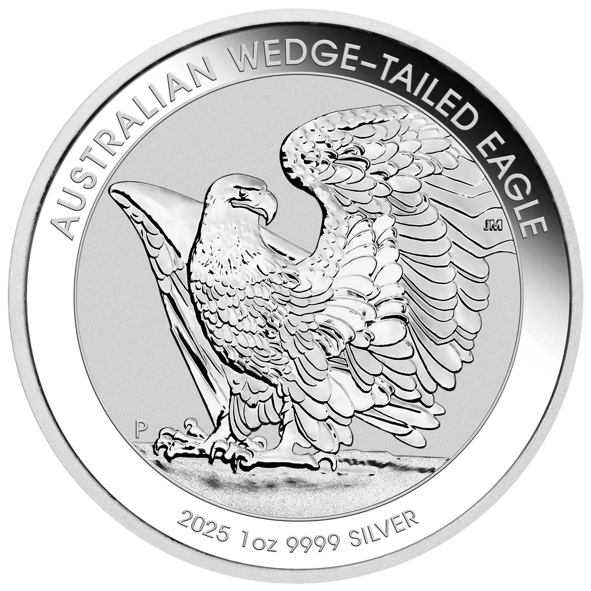 2025 $1 Australian Wedge-tailed Eagle 1oz Silver Bullion Round