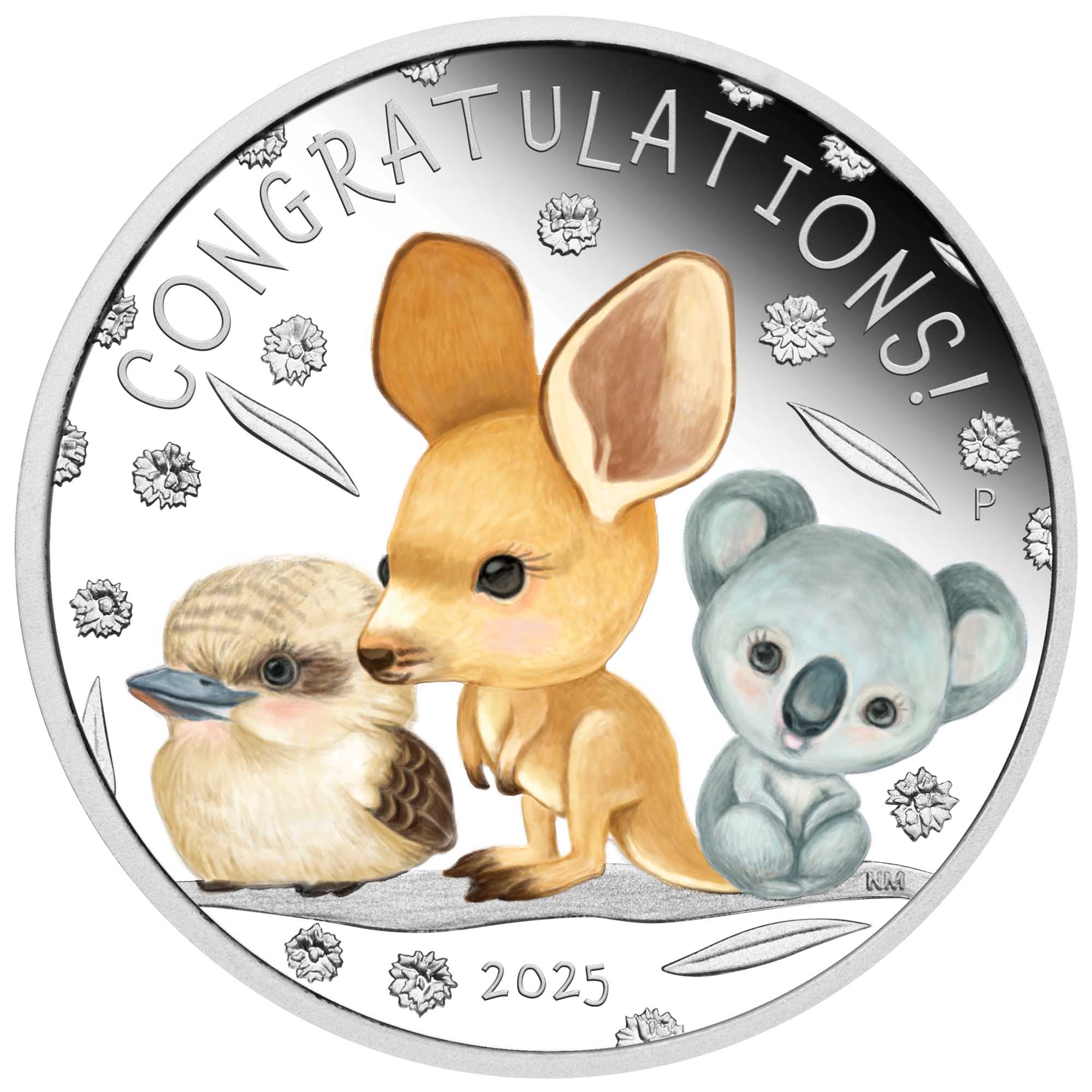 2025 Newborn Baby 1/2oz 99.99% Silver Proof Coloured Coin