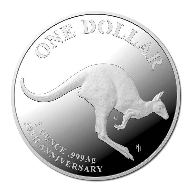2023 $1 30th Anniversary Of The Kangaroo Series 1oz Silver Proof Coin