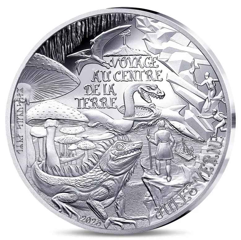 2025 Journey to the Center of the Earth 22.2g Proof Silver Coin