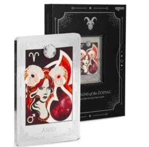 2025 Star Signs of the Zodiac - Aries Silver Proof 2oz Coin