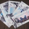 2017 $1 Skyline Dollar Sydney Cook Islands 5g Silver Note - Image 3