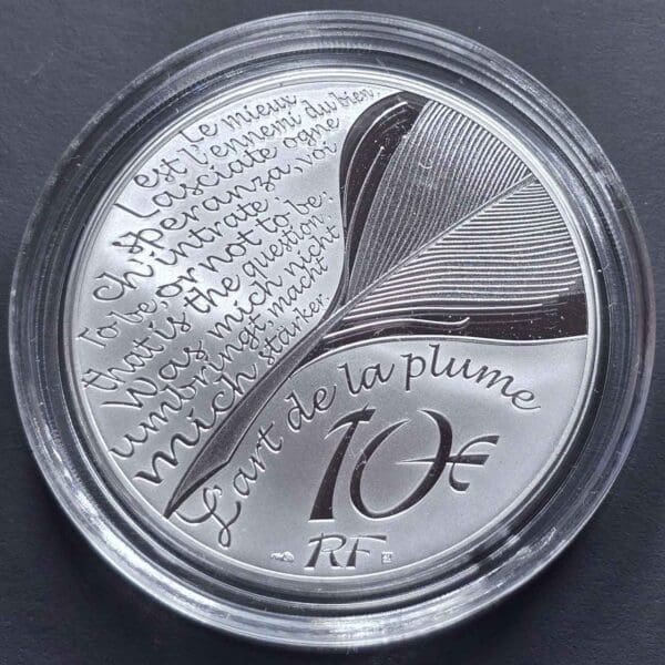 2025 Around the World in 80 Days Jules Verne France 22.2g Silver Coin - Image 4