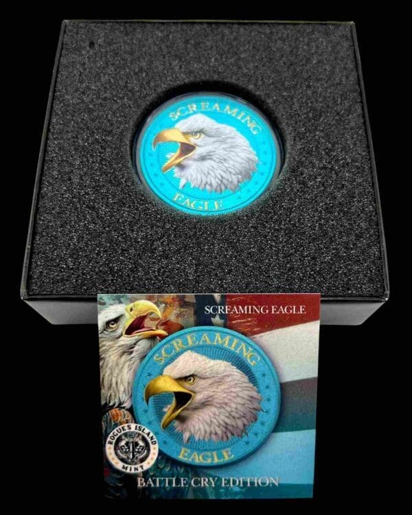 Screaming Eagle Battle Cry Edition 1oz Silver Round - Image 5